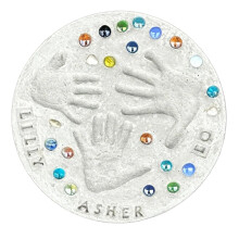 Decorative Hand Cast Stone Kit Durable Keepsake-With powder L
