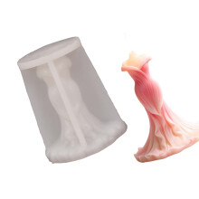 Moules en Silicone pour robe florale 3D, facile à démouler, de