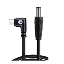 Typ C auf DC5,5 mm Ladegerätekabel, 3 A Hochstrom-Netzkabel-15V