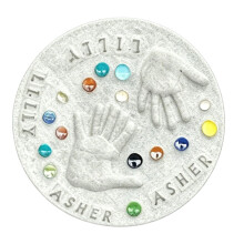 Safe And Simple Childrens Handprint Making Kit-With powder M