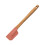 Silicone Spatula with Round Wood Handle – 1 Piece 1