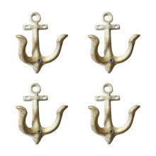 Decorative Anchors Shape Iron Hook User friendly-White