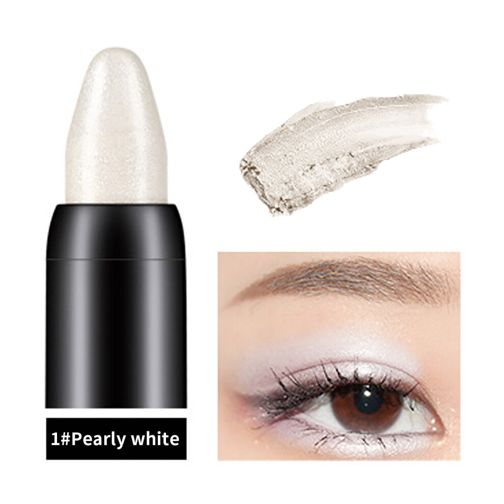 (A) Eyeshadow Pen Long-lasting Pearlescent Highlighter Lying Silkworm Pen