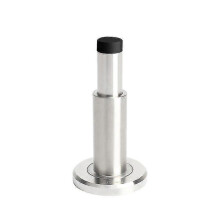 Door Stop Stopper ,adjustable Doorstop Heavy Duty Stainless Steel Bumper Rubber Buffer