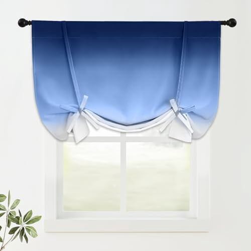 Cortinas Ombré Blackout 52x72 polegadas (Conjunto de 2)