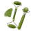 Rollers Gua Sha Scrapers Jade Stone Face Care Set Beauty Roller Face Massager 1