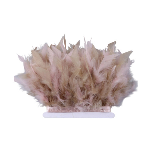 Edges Decorative Plumage In Contrasting Color For-014
