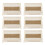Color Block Striped Tassels Table Placemat Cotton-6 Pattern 7 1