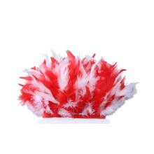 Vibranting Two Color Plumage Trim For Party Decoration And-002