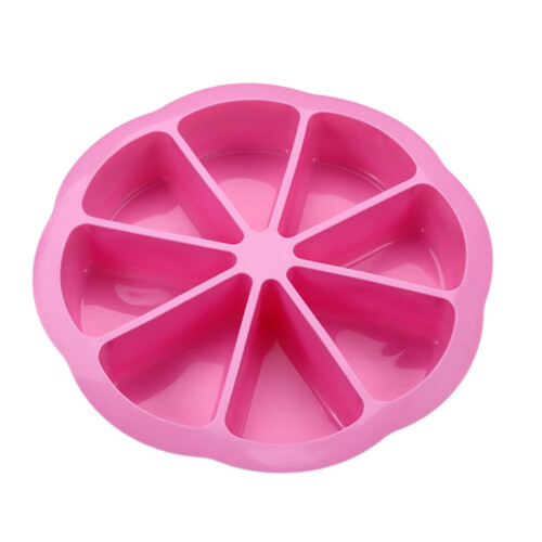 Multipurpose Triangle Shaped Bakeware Nonstick Silicone-Pink