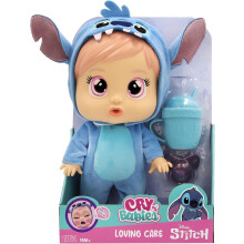 CRY BABIES DISNEY STITCH Nurturing Doll Cry Babies Loving Care Inspired By Stitch