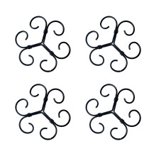 4 Pieces Rustproof Adjustment Garden Plant Support-love