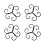 4Pcs/Pack Iron Plant Support Suitable For Climbing Plant-love 1