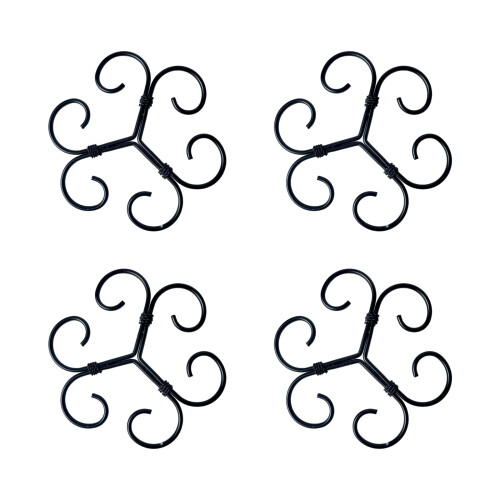 4Pcs/Pack Iron Plant Support Suitable For Climbing Plant-love