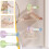 Extendable Wall-Mounted Clothes Hanger in Gradient Green 1