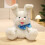 Talking Singing Bunny Plush Toy 11.8 in Rechargeable 1