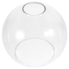 Glazen lampenkap rond 14x14x13 cm