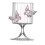 Elegant Pink Butterfly Highballs Drinking-Vertical pattern 1