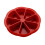 Nonstick Heat Resistant Silicone Triangle Cake Pan-Red 1