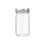 Clear Wide Mouth Plastic Sprouter Container Set With Lid-grey 1