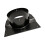 Protective Round Chimney Attachment produced For Angled Profile 1