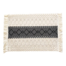 Rustics Styles Cotton Linen Table Mats Collection-1 Pattern 5