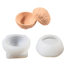 Nut Flowerpot Silicone Molds For Making Candle Cup Soap Concrete