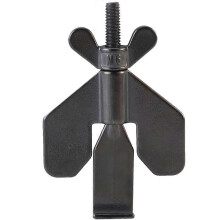 5Pcs Portable Door Lock for Home Security Door Stopper Black