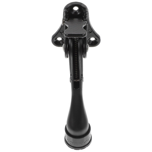 5Pcs Black Door Stopper for Bottom of Door with Semi Automatic Step