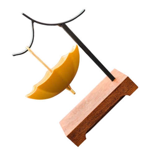 Functional And Decorative Ceramic Teas Filter With-Yellow