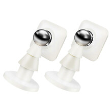 Magnetic Door Stopper Silicone Door Holder for Home Use 2Pcs White