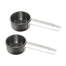 Rustproof 30ml Stainless Steel Measuring Spoons-Silver