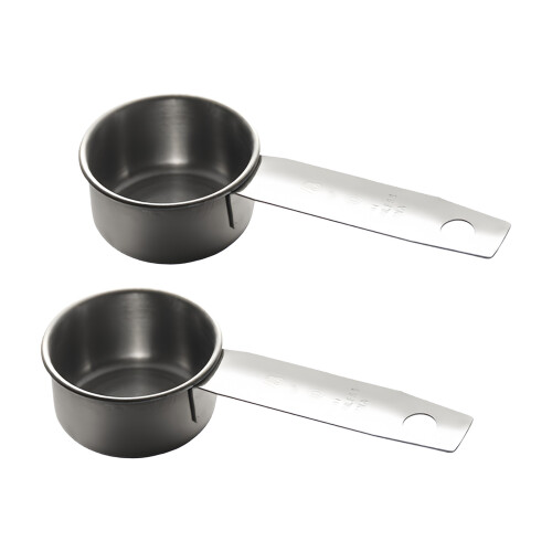 Rustproof 30ml Stainless Steel Measuring Spoons-Silver