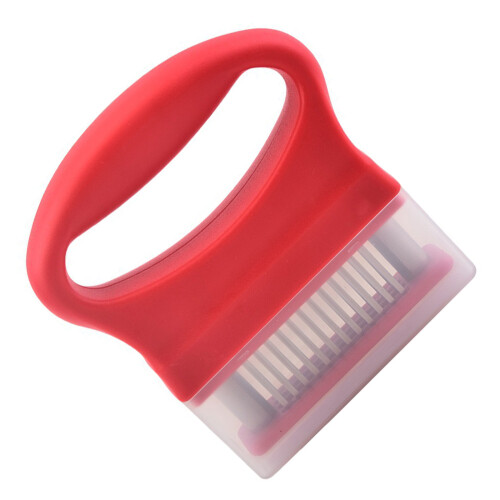 Professional Meat Tenderizer With 48 Nonrust Steel Needle-Red