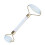 1Pc Artificial Jade Doublehead Beauty Roller AntiAging Face Eye Neck Massager Tool(White) 1