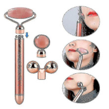 Luxora 3 In 1 Electric Face Eye Jade Masage Roller Aging Wrinkle Removal Massage Tool|relaxation Treatments