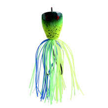 Appâts d'eau salée avec crochet, leurres souples pour pieuvres-C