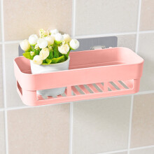 Pink Plastic Multifunctional Shelf – Lightweight Storage