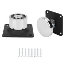 12V24V Electromagnetic Door Holder 132.3lb Strong Suction Stopper for Wooden Iron Doors