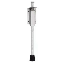 (250mm) Spring Door Stopper Foot Kickdown Stop TelescopeStainles Steel Sturdy Foot Pedal Door Lock Holder Heavy Duty Protector Wall