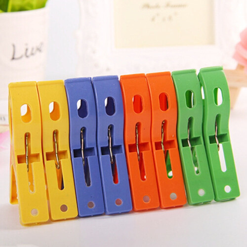 Strandhandtuchclips aus Kunststoff, Jumbo-Größe, 40 Stück