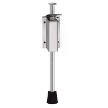 (200mm) Spring Door Stopper Foot Kickdown Stop TelescopeStainles Steel Sturdy Foot Pedal Door Lock Holder Heavy Duty Protector Wall