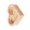 Hand Braided Paper Rope Decorative Basket Valentines Day-Pink L 1