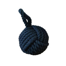 6inch Monkey Fist Rope Door Stopper Nautical Knot Decor for Tablecloth