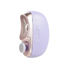 (Purple) Toe Nail for Thick Toenails Electric Nail Clipper Automatic Nail Trimmer 2 In 1 Nail & Remover For Hands & Feet Ideal For Elderly & Kids