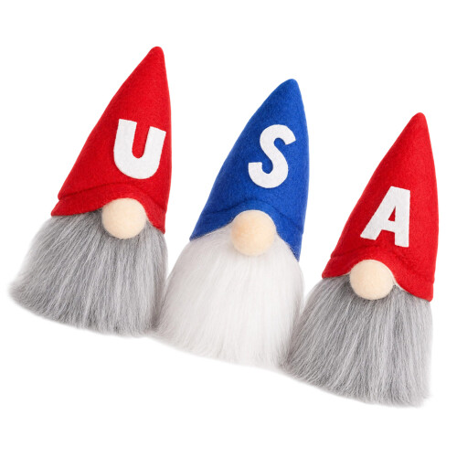 Independence Day Themed Doll Display Dwarf Doll For Holiday