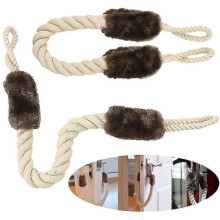 Betterlifefg-decorative Cotton Door Stopper Door Stoppers Window Protectors, Durable, Prevent Injury To Children And Pets, for Bedroom Door, Balcony D