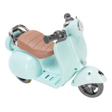 Elektrischer Puppen-Scooter - 3 x AA-Kappe, Desktop, Blau