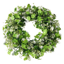 St. Patrick's Day Shamrock Wreath 15.75 in