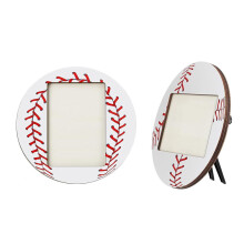 Lot de 2 cadres photo de table pour le baseball et le football